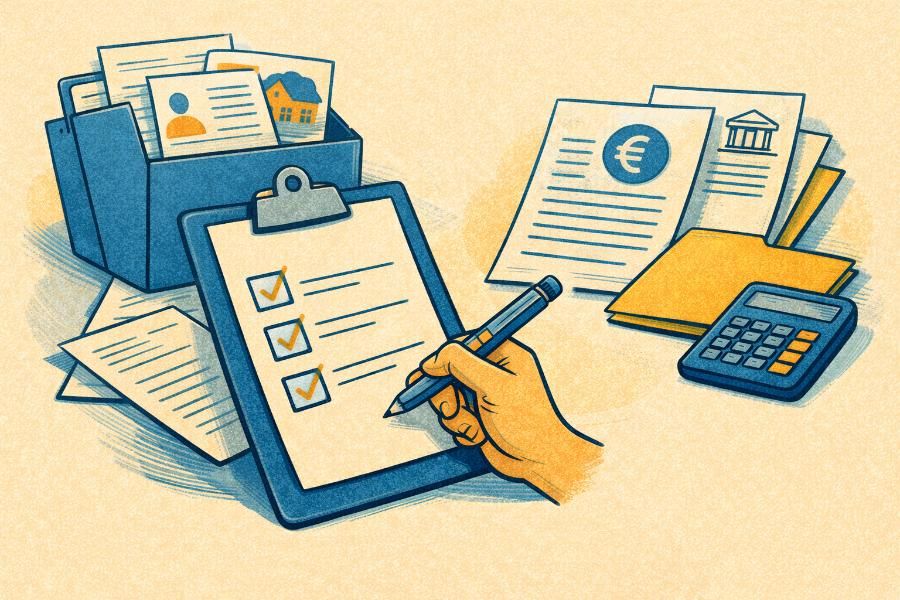 checklist documents utiles