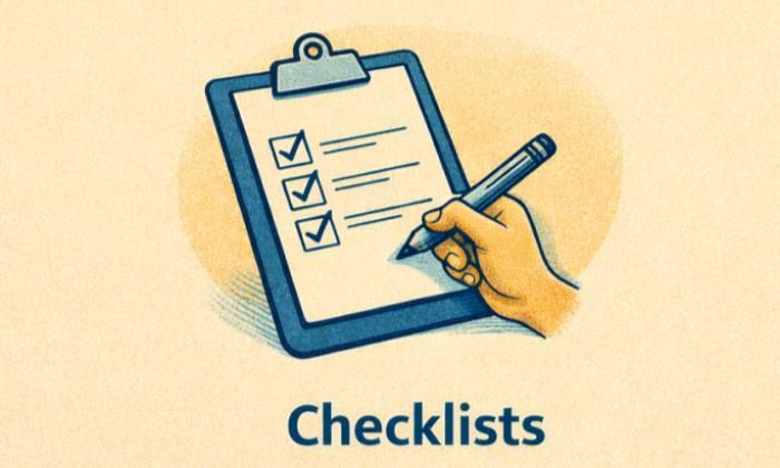 Checklists