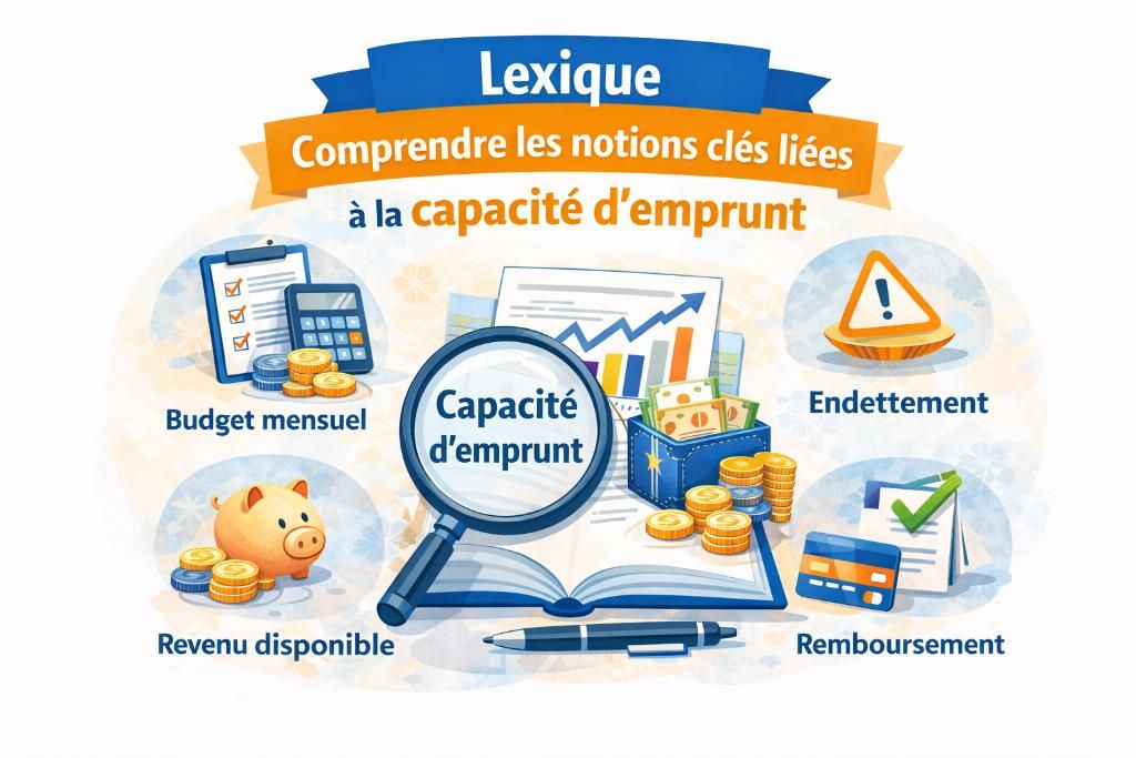 Lexique capacité d'emprunt