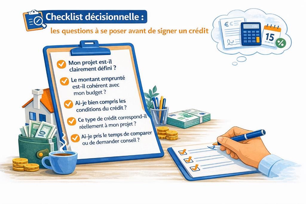 checklist avant signature crédit