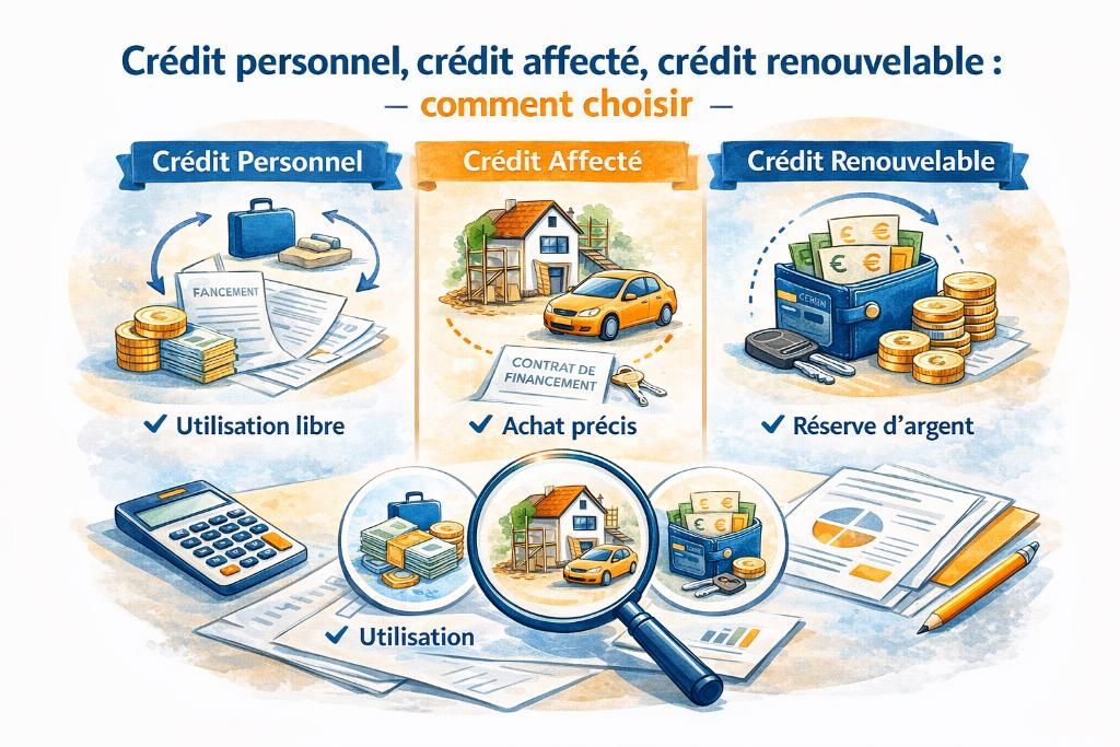Choix du type de crédit personnel