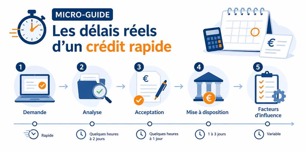 délais crédit rapide