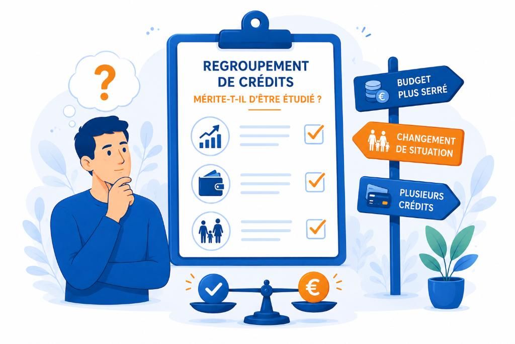 checklist situation regroupement credits
